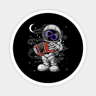 Astronaut Accordion Polygon Matic Coin To The Moon Crypto Token Cryptocurrency Blockchain Wallet Birthday Gift For Men Women Kids Magnet